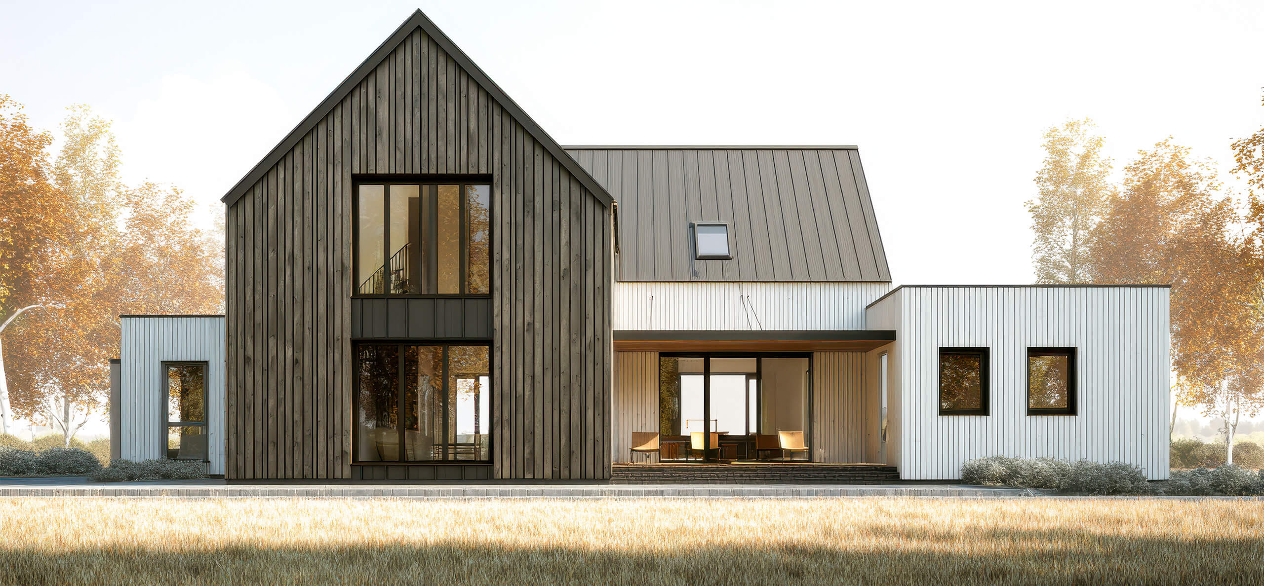 Modern home exterior
